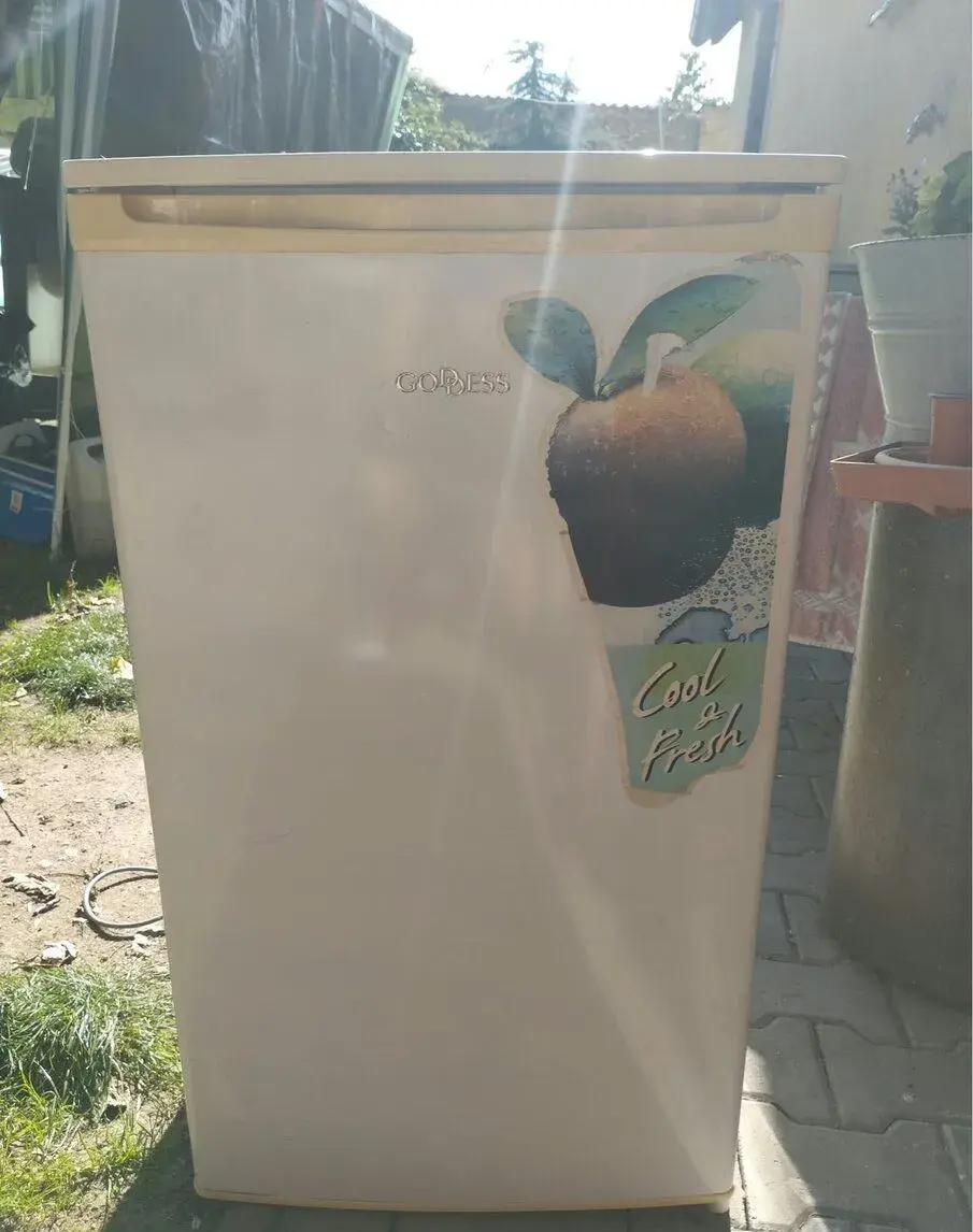Malá jednodveřová lednice Goddess (82 l) s mrazákem