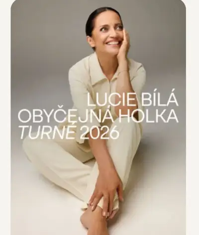 LUCIE BÍLÁ - TURNÉ OBYČEJNÁ HOLKA 2026