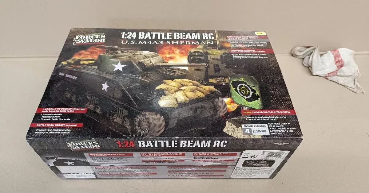 M4A3 Sherman - infrared + terč 1:24, za polovinu ceny