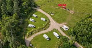 Pronájem stání pro karavan se zahrádkou 100 m², Planá