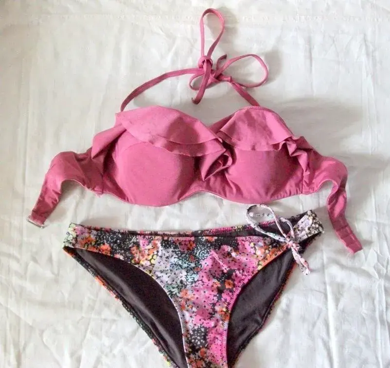 DVOJDÍLNÉ PLAVKY bikiny zn. H&M, S-M, 75/C