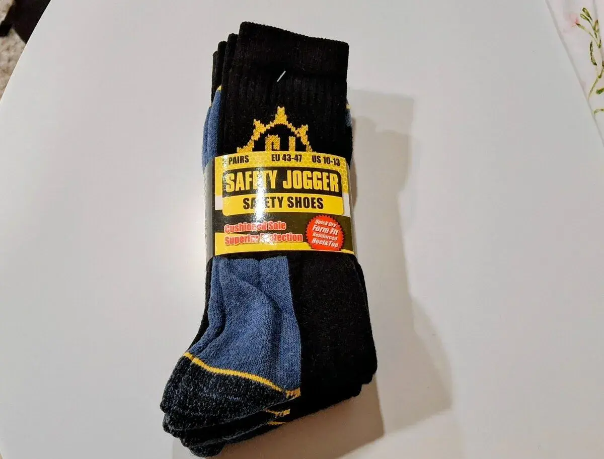 Ponožky pracovní SJ Sock černožluté Safety Jogger 3pack