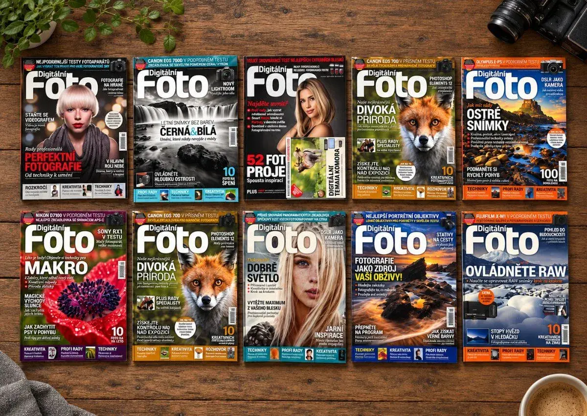 Digitální foto - časopisy