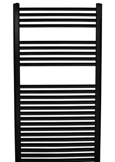 Radiátor koupelnový kombinovaný Novaservis 120x60 cm černá