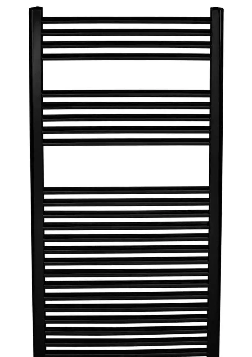 Radiátor koupelnový kombinovaný Novaservis 120x60 cm černá