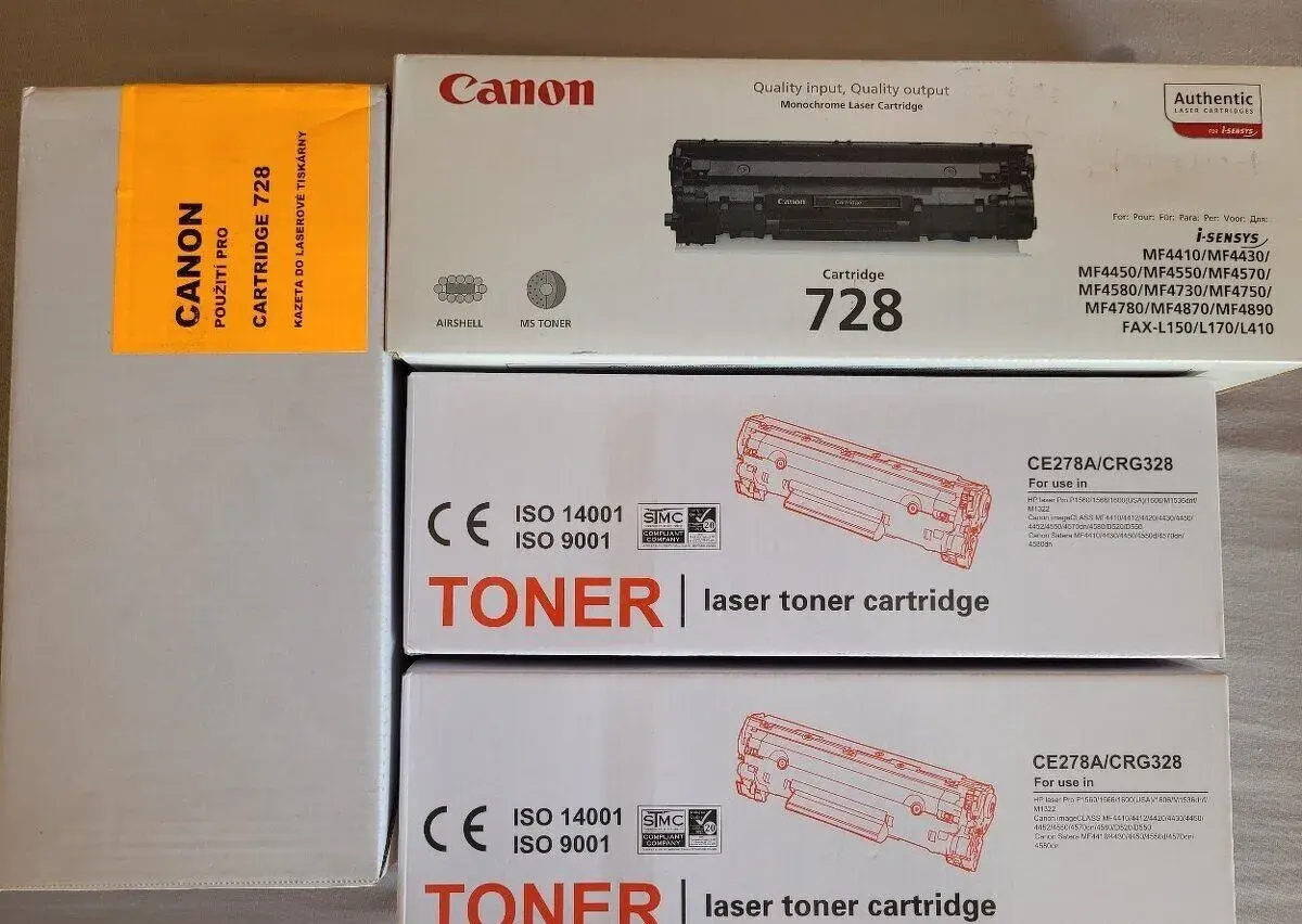 Tonery do tiskáren - cartridge 728, CE278A/CRG328,.
