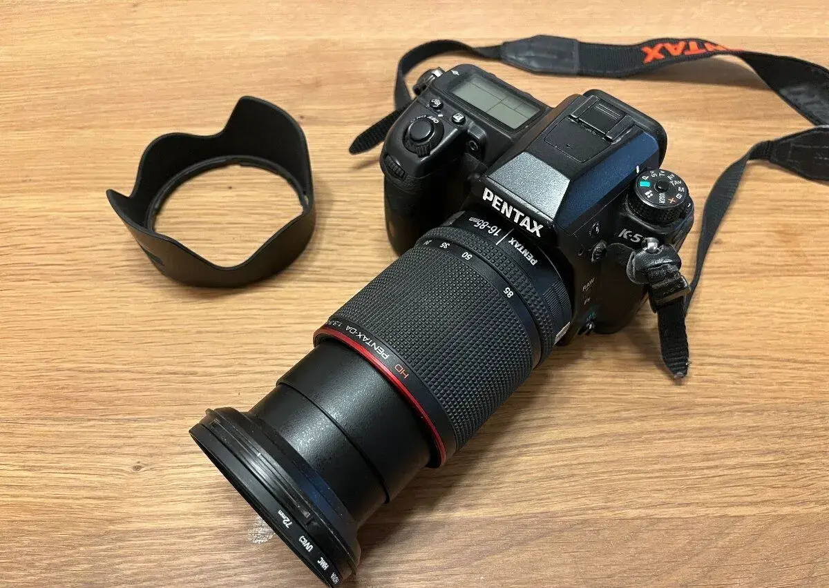 PENTAX K-5 + 3x objektiv