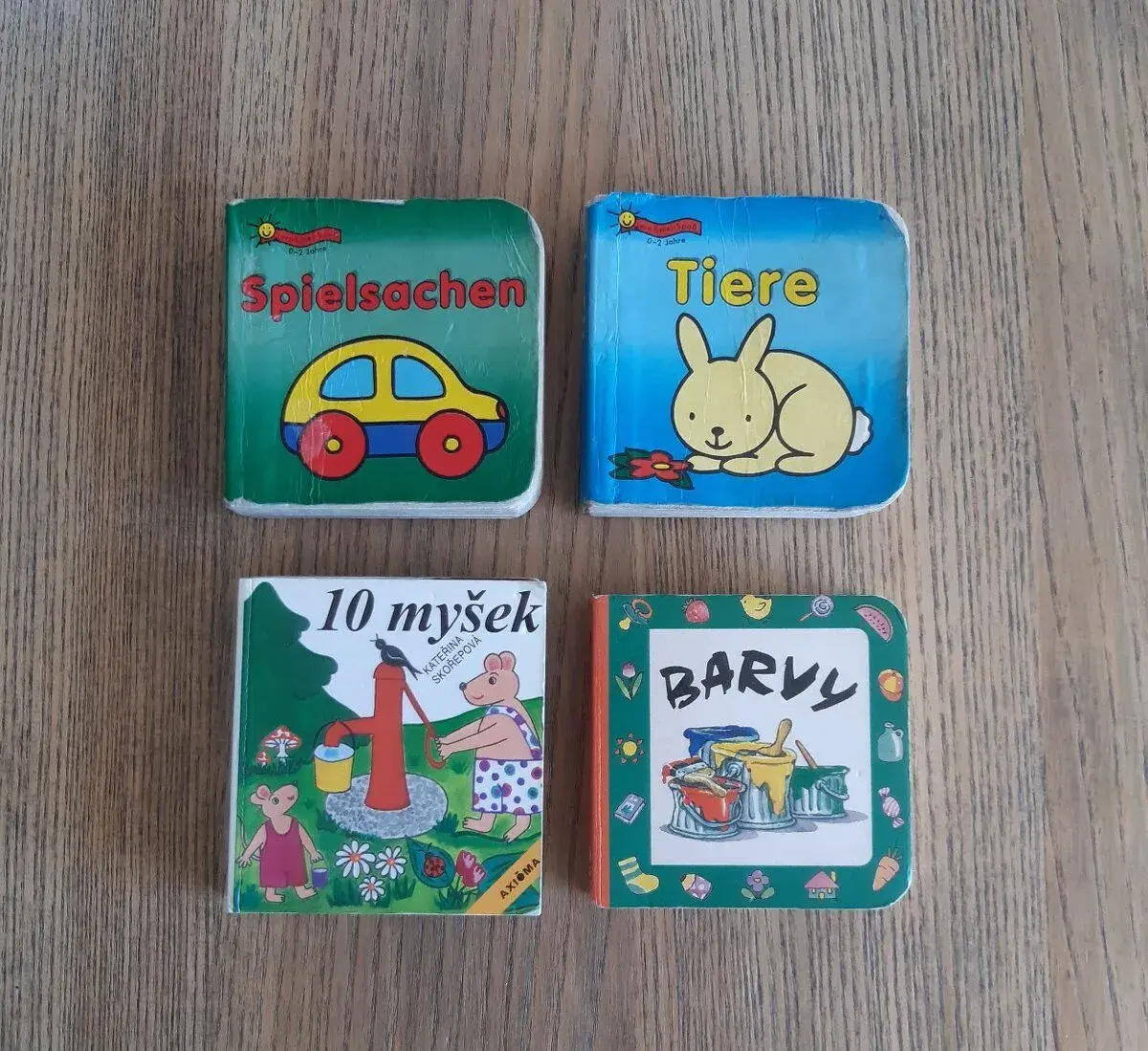 dětské výukové knihy pro děti, 10 myšek , Barvy, .