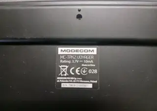 Bezdrátová klávesnice MODECOM MC-TPK2 Voyager