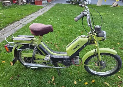 Babetta 210 s kartičkou, zelená původní 15.