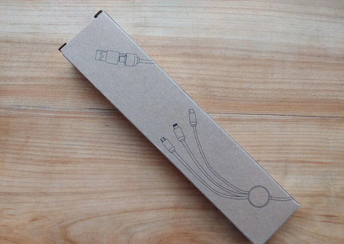 Nový nabíjecí kabel univerzální 3v1 USB-C + USB-A ---