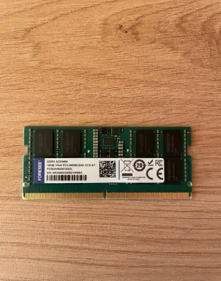 1x 16gb ram 5600Mhz DDR5