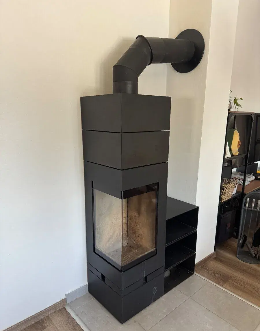 krbová kamna rohová - Skantherm Elements