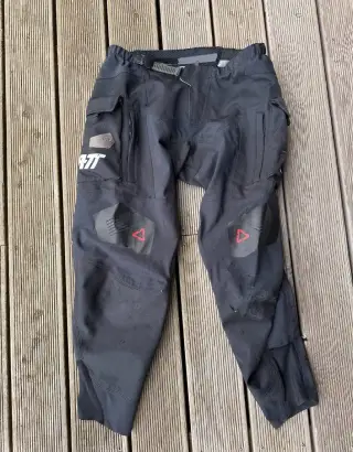 Enduro kalhoty LEATT Moto 4.5 HydraDri, černé