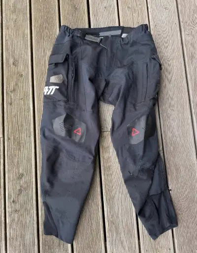 Enduro kalhoty LEATT Moto 4.5 HydraDri, černé