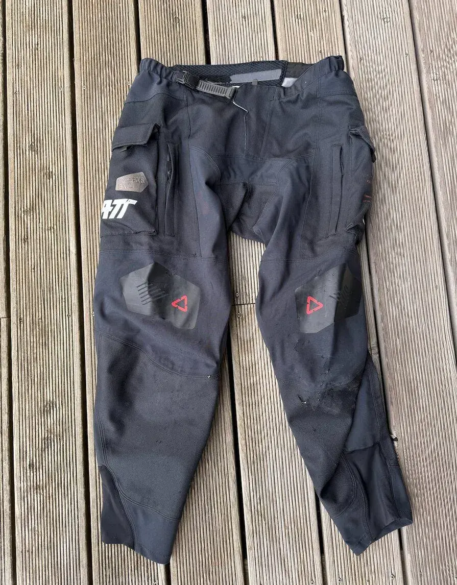 Enduro kalhoty LEATT Moto 4.5 HydraDri, černé