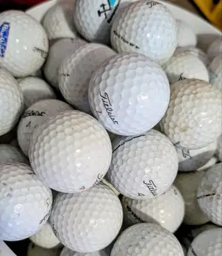 Titleist golfové míčky hrané