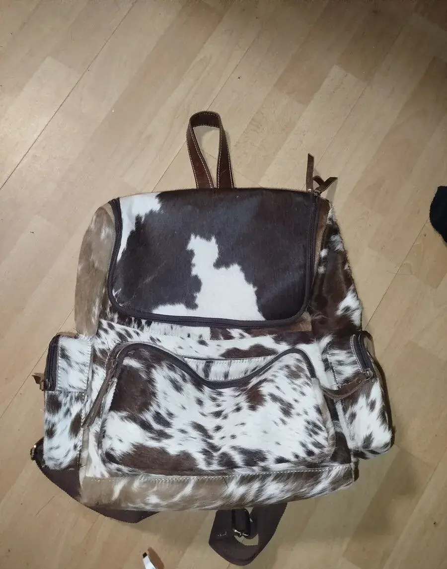 Krásný kožený batoh