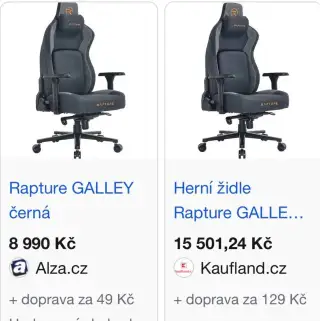 Rapture GALLEY herní židle/kancelářská
