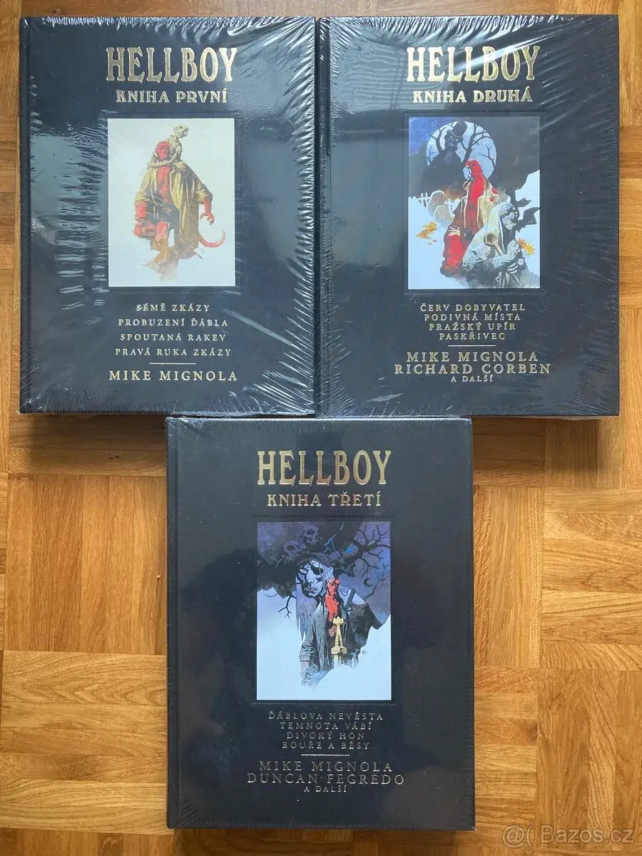 Hellboy Pekelná knižnice 1-3