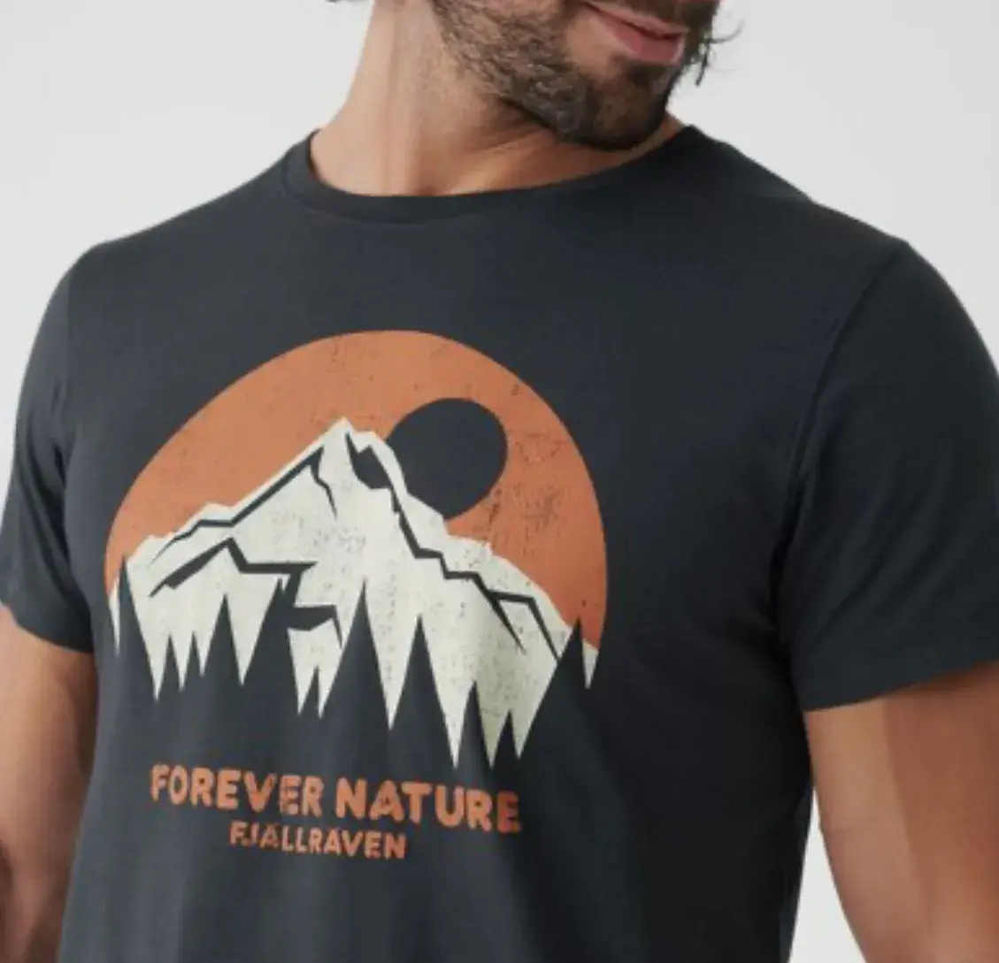 FJALL RAVEN KRÁSNÉ BAVLNĚNÉ PÁNSKÉ TRIČKO XL