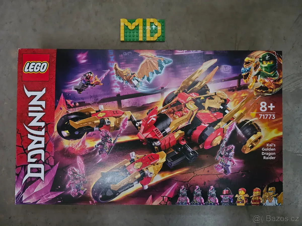 LEGO Ninjago 71773 Kaiova zlatá dračí čtyřkolka