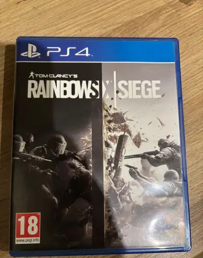 Ps 4 Rainbows x Siege 18+