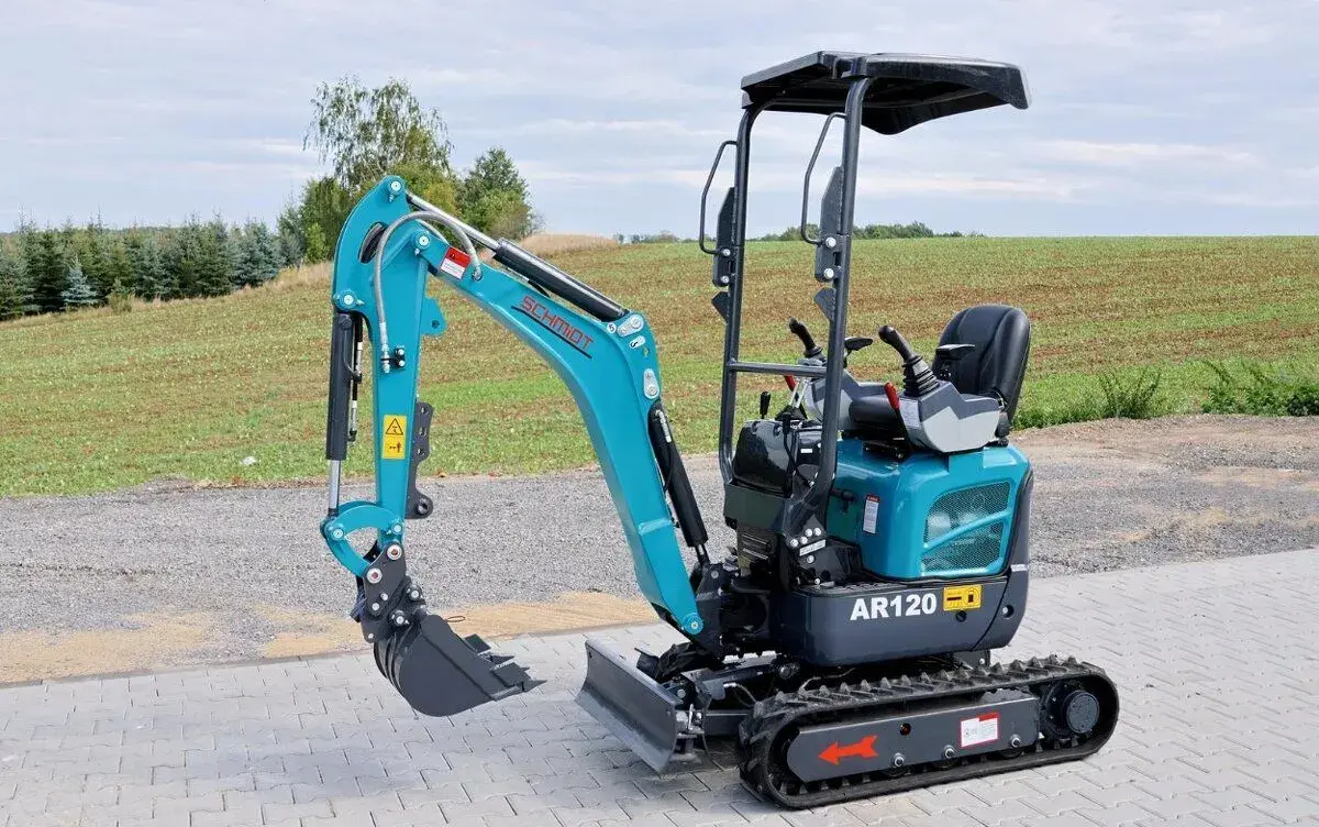 minirypadlo, minibagr, bagr, kubota motor
