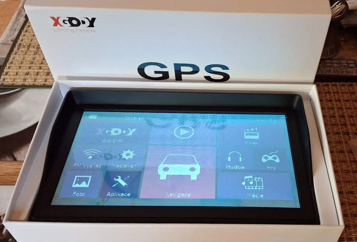 9" XGODY LKW GPS TRUCK se clonou navigace pro kamiony iGO P