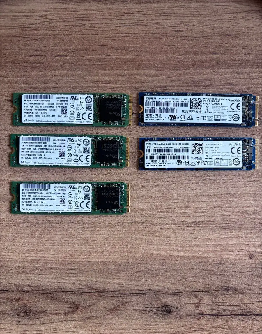 SSD 128GB Sata, M.2 2280