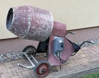 Stavební míchačka 3x400V, 20m kabel