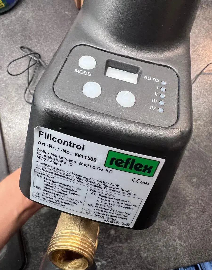 Automatická doplňovací/plnicí stanice Reflex Fillcontrol Plu