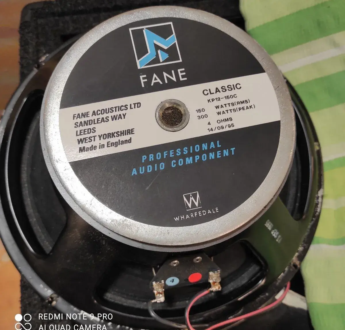 Reproduktory Fane 12" pro kytaru
