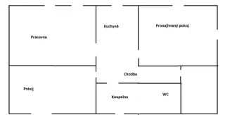 1.lůž. pokoj RD, studentka, klidná část města