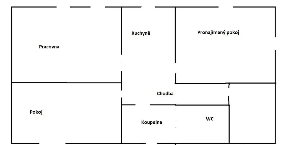 1.lůž. pokoj RD, studentka, klidná část města