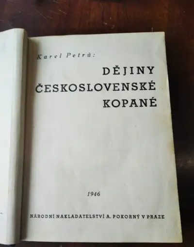 první vydání Dějiny československé kopané