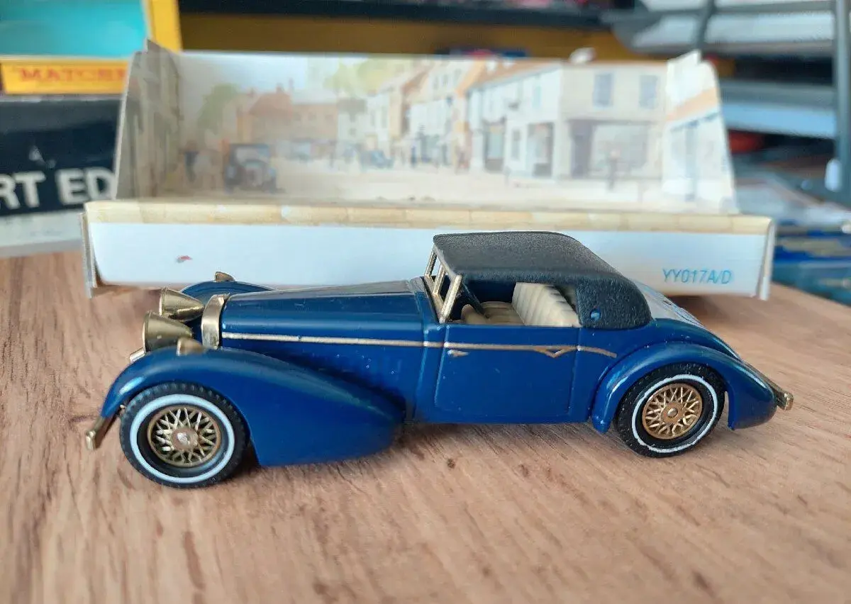 Matchbox yesteryear YY017A/D HISPÁNO SUIZA RARE