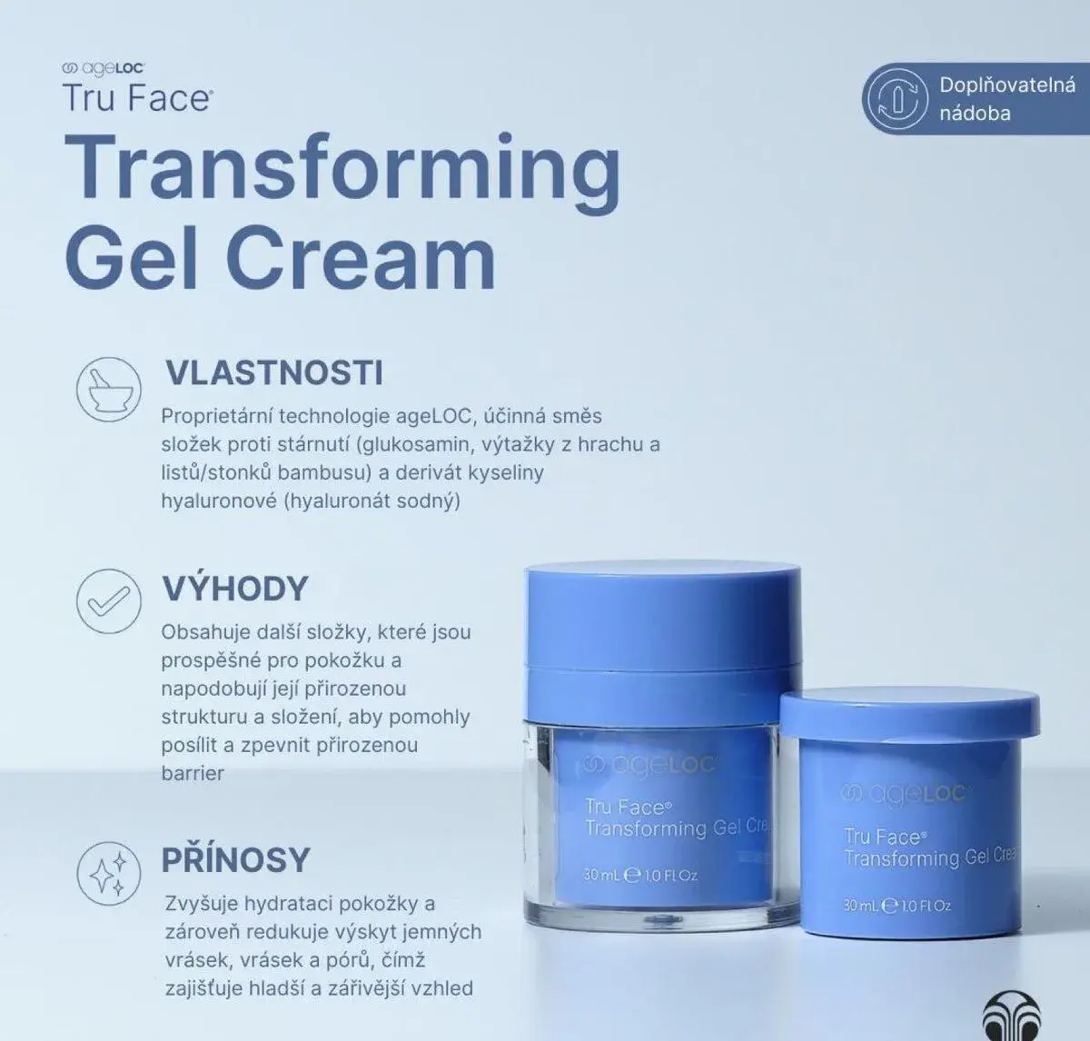 NuSkin - Transforming gel krém