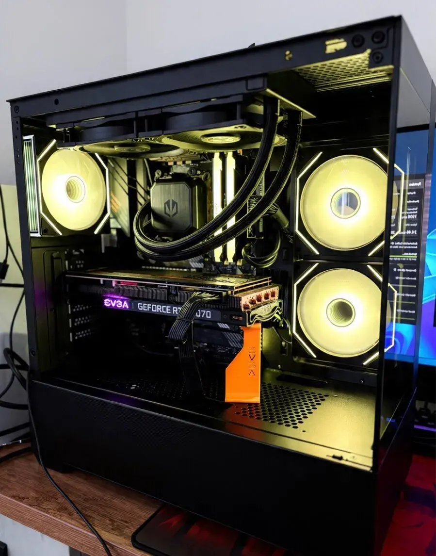 Herní PC AMD Ryzen 5 5600X, EVGA RTX 3070, 32GB RAM