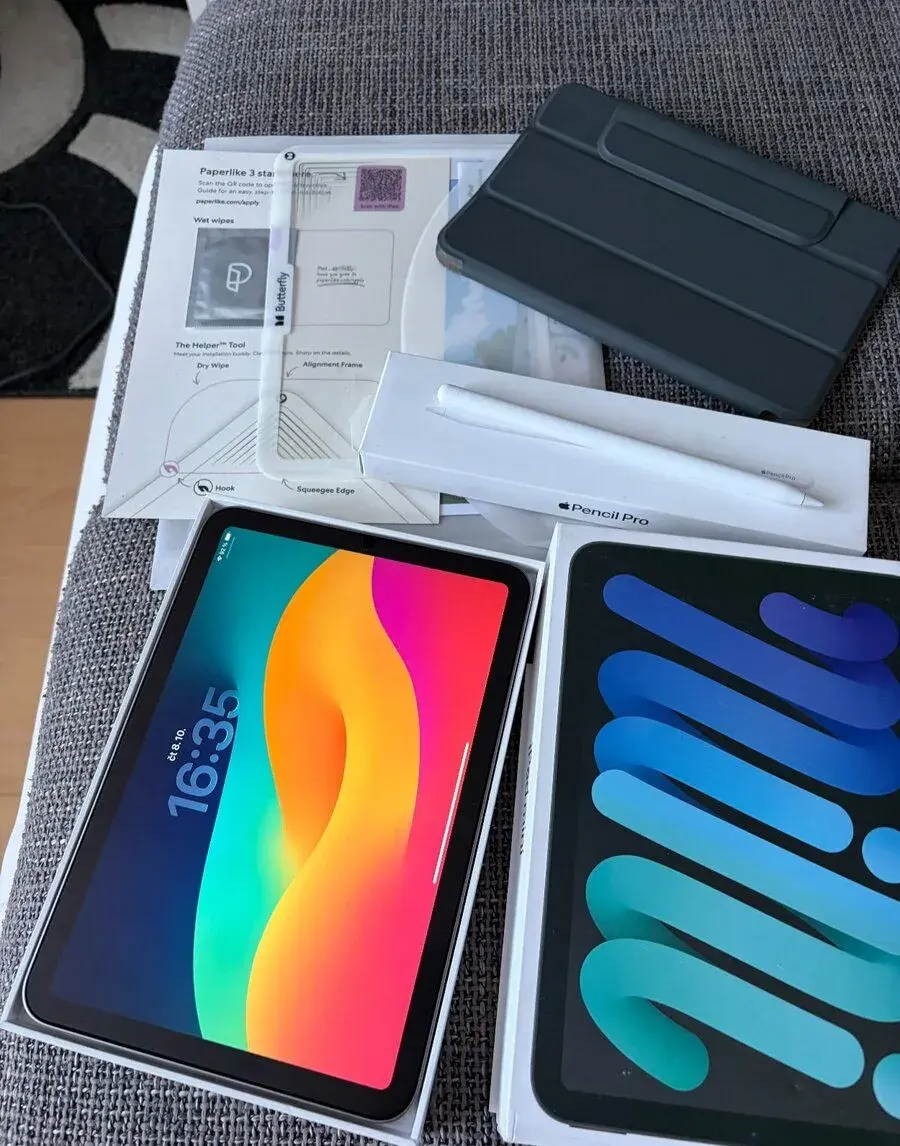 iPad mini WiFi 128GB, poslední model A17 PRO + Pencil PRO