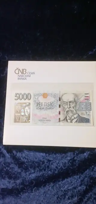 5000 Kč s přítiskem, série 01A