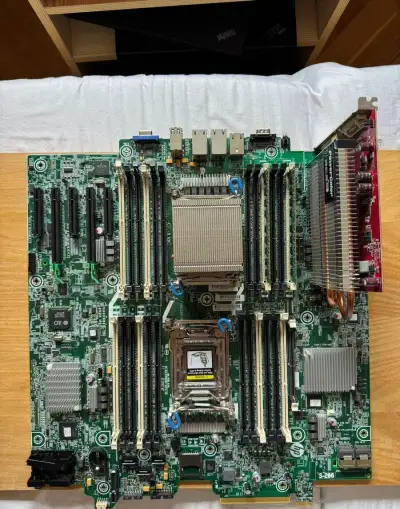 HP Z820 Workstation + Xeon E5-2620 + 8GB RAM + GPU