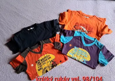 Trika krátký rukáv vel. 98/104