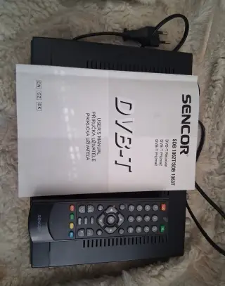 DVB-T Receiver (přijímač) SENCOR SBD 1062T/1063T
