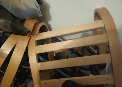 Křeslo Poang s podnožkou Ikea