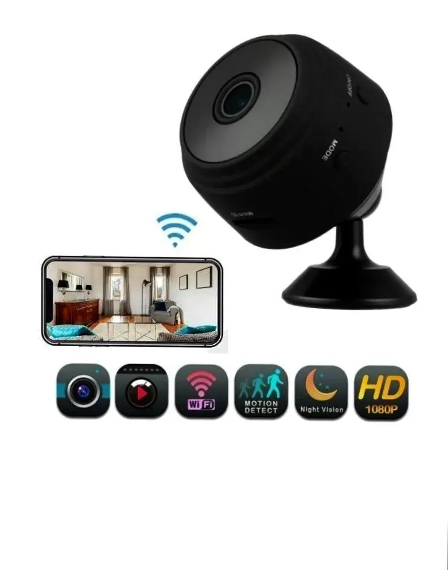Mini Wi-Fi bezdrátová kamera A9
