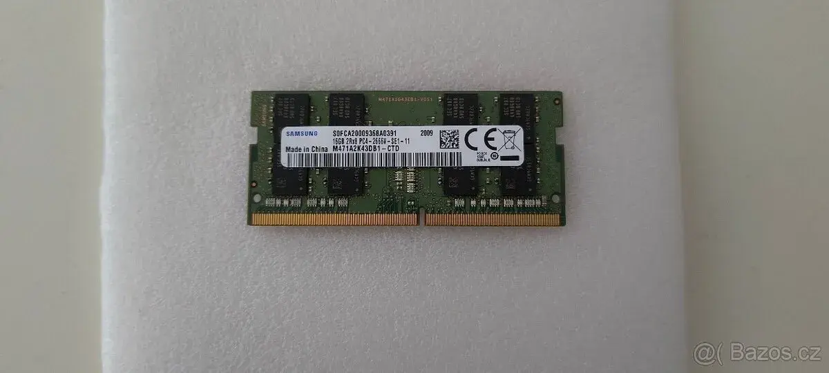 RAM Samsung 16 GB, SO-DIMM, DDR4