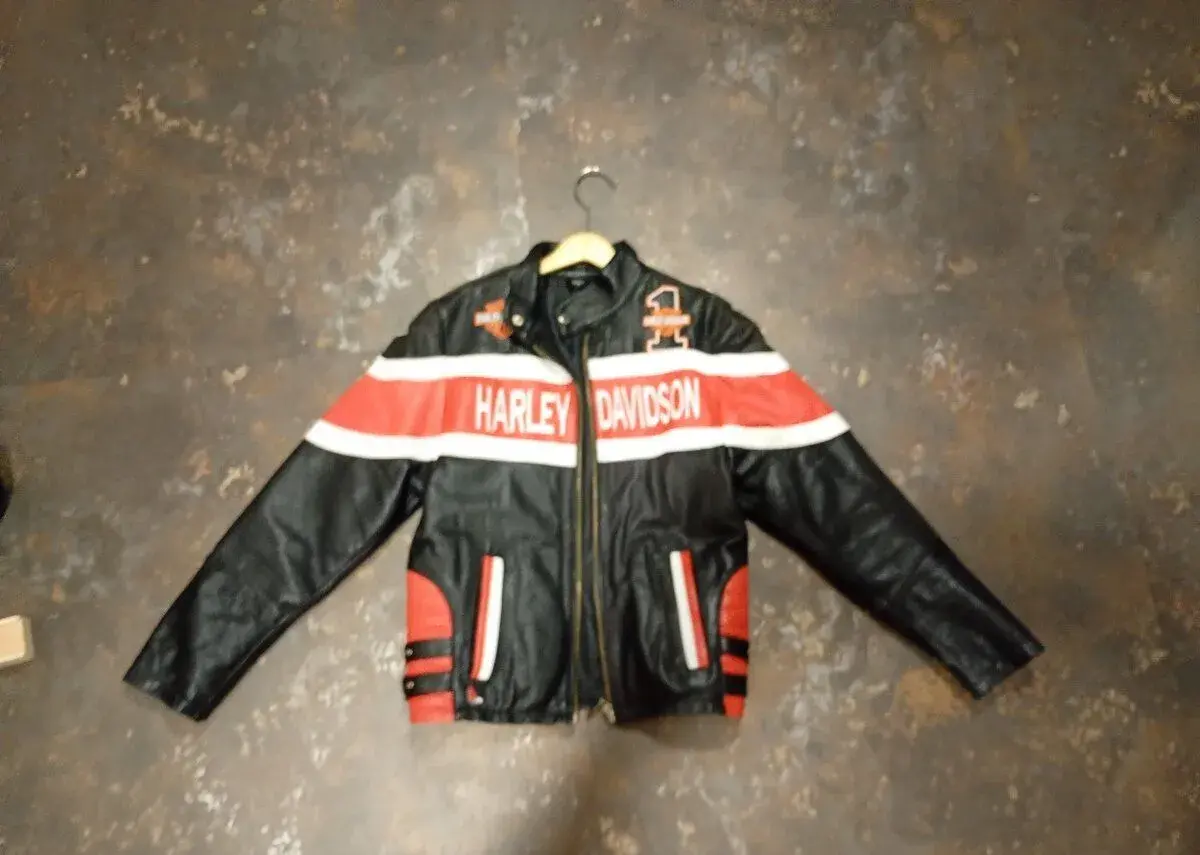 Kožená bunda Harley Davidson
