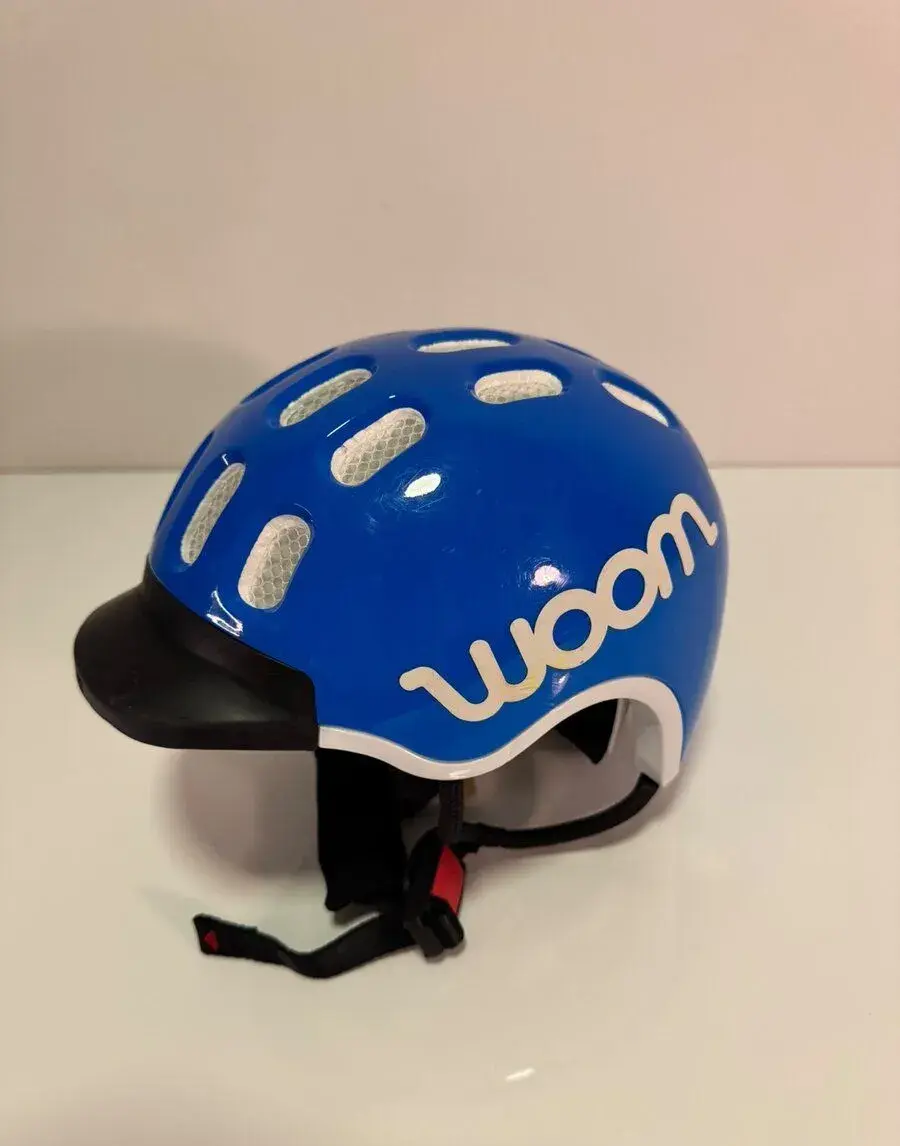 Dětská cyklistická helma Woom - modrá