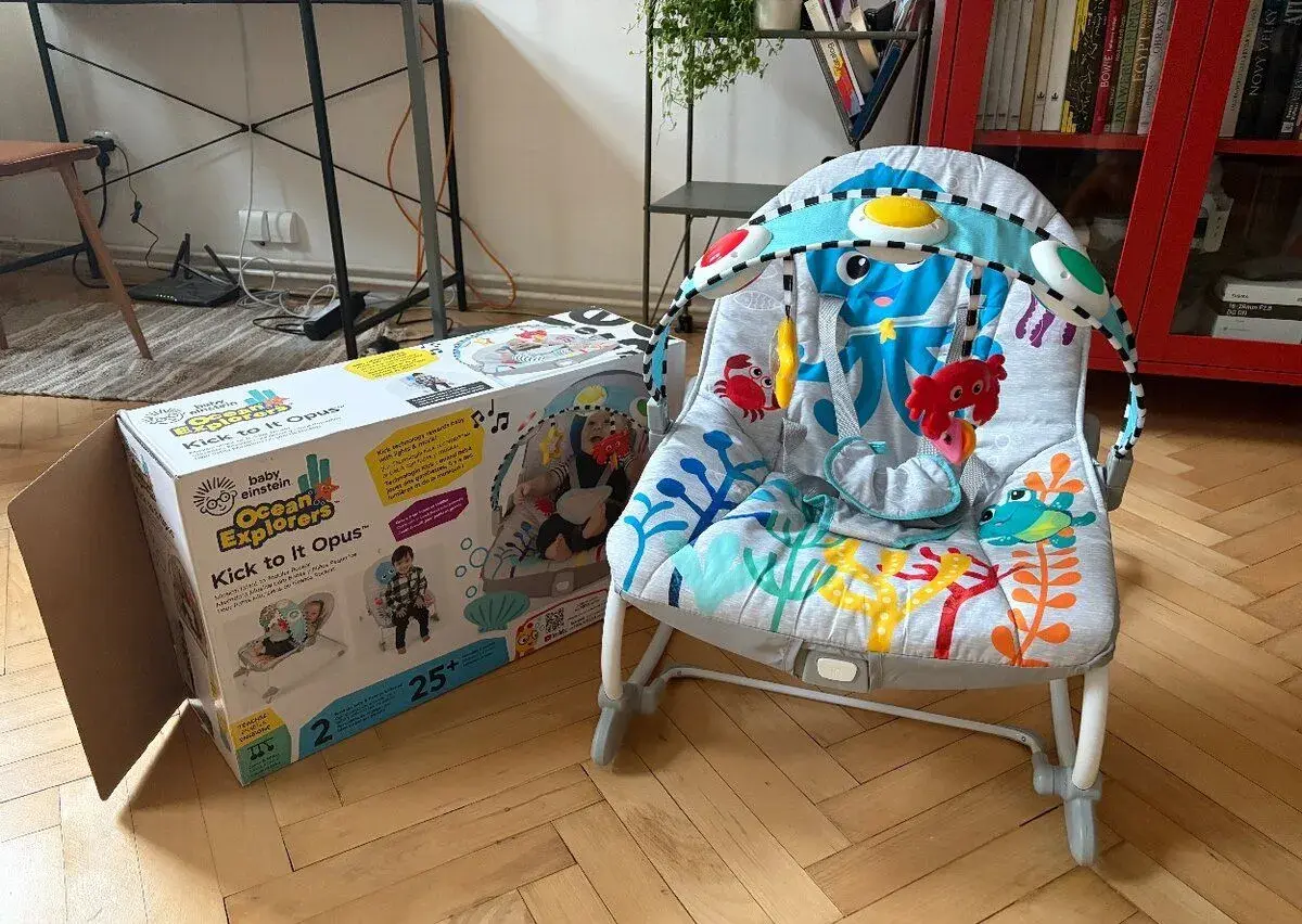 Houpátko Baby Einstein Kick to It Opus
